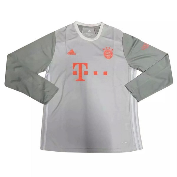 Camiseta Bayern Munich 2ª ML 2020-2021 Blanco